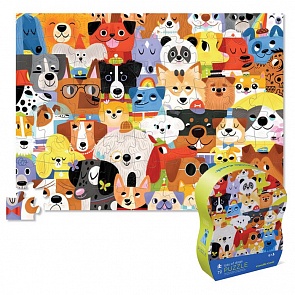 Пазл 72 детали – Собаки (Crocodile Creek, 4216-8)